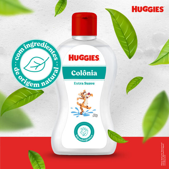 Colônia Huggies Extra Suave Sem Álcool Hipoalegênica 100 ml